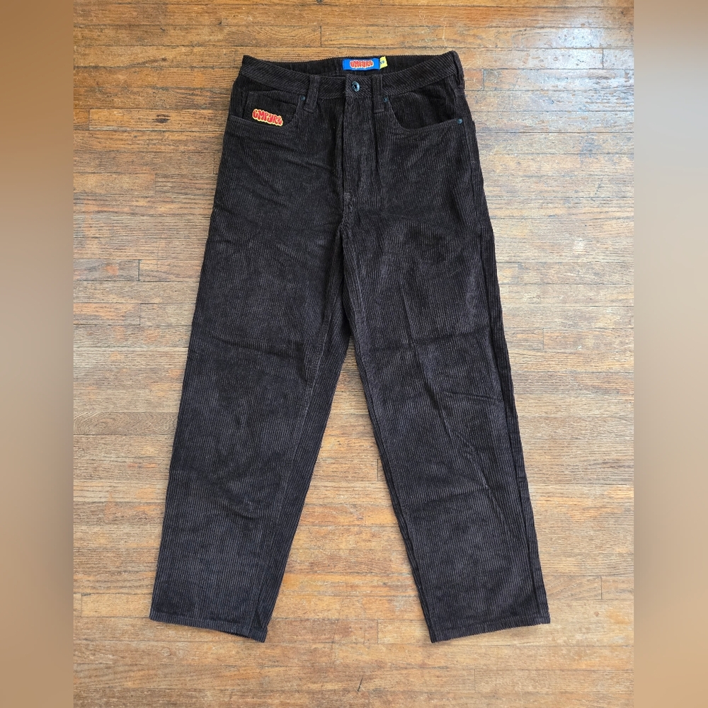 Empyre Dark Cotton Corduroy Pants Size 28 Unisex